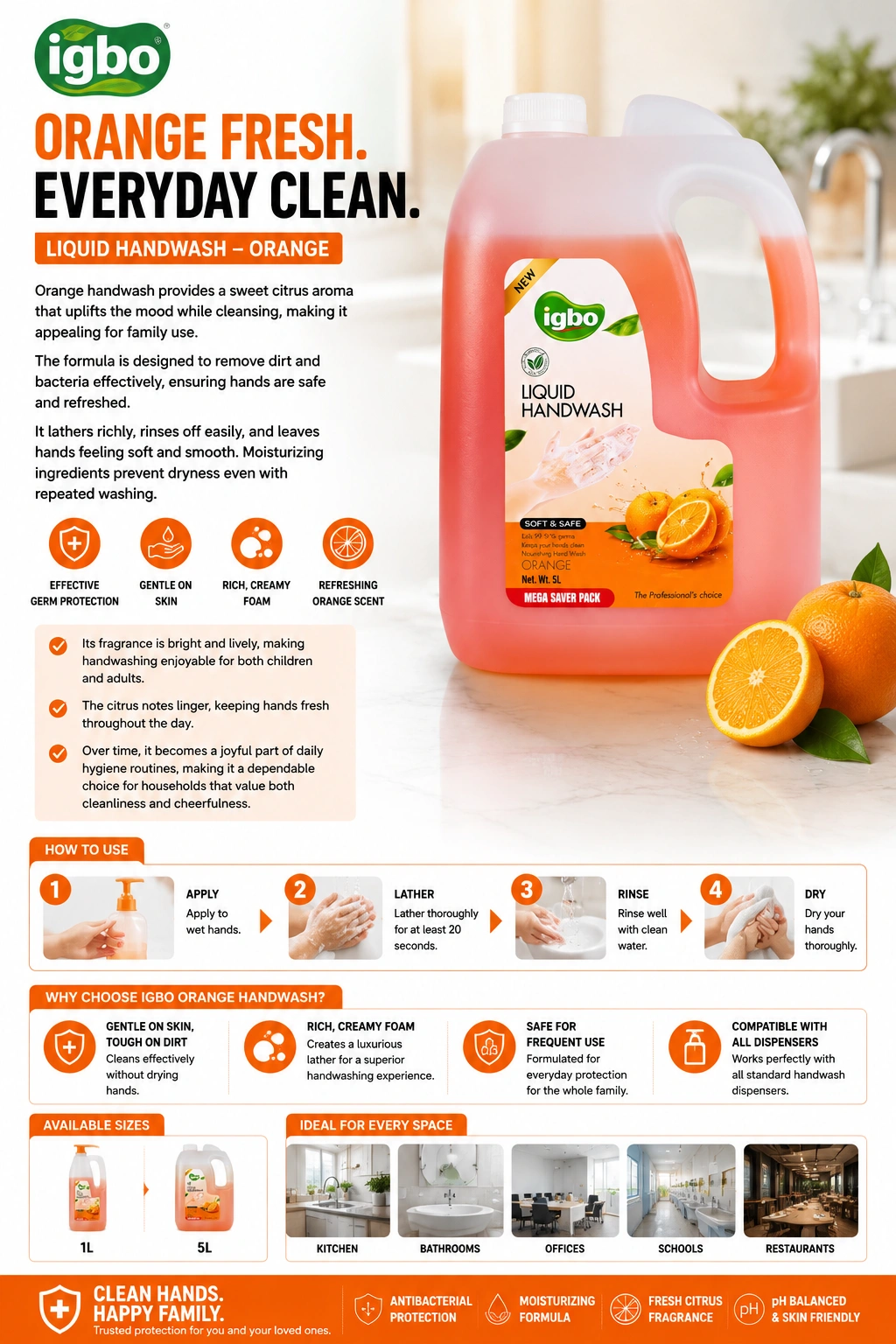 ChatGPT Image May 21, 2026, 01_19_18 PM Liquid Handwash - Orange - Image 1
