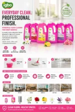 Floor Cleaner 6 combo pack