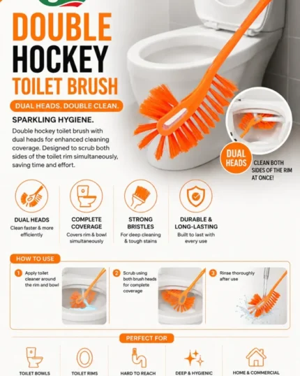Toilet Brush Double Hockey