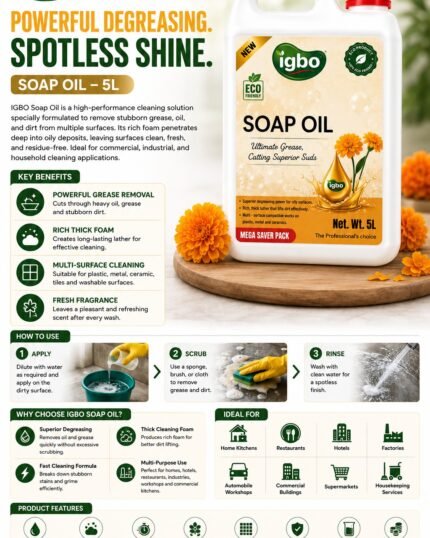 Soap oil